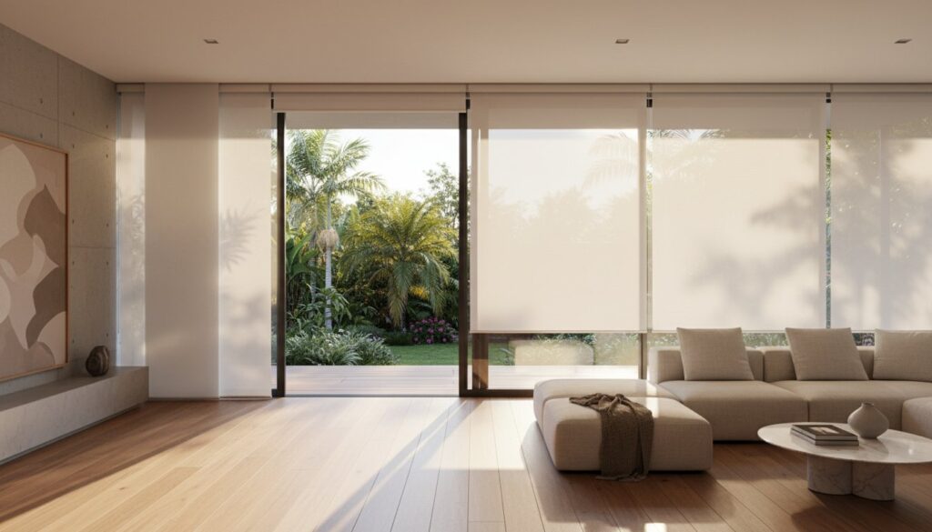 Panel Glide Blinds Brisbane: The Sophisticated Choice for Large Windows & Doors